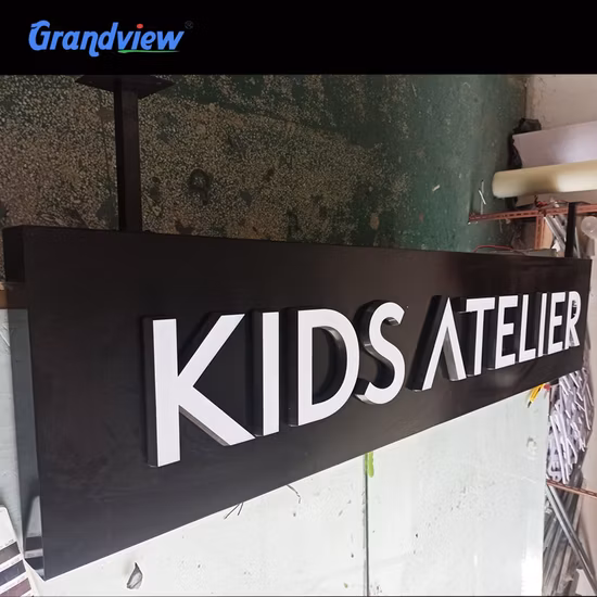 Customized Company Logo/Store Display Letter Lights Sign 3D LED Acrylic Channel Letters