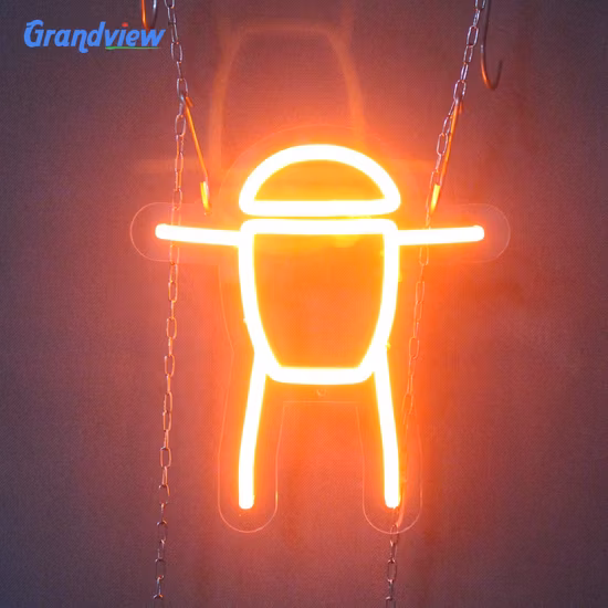 China Manufactured Custom Made LED Light Wall Mounted Rotating Signs