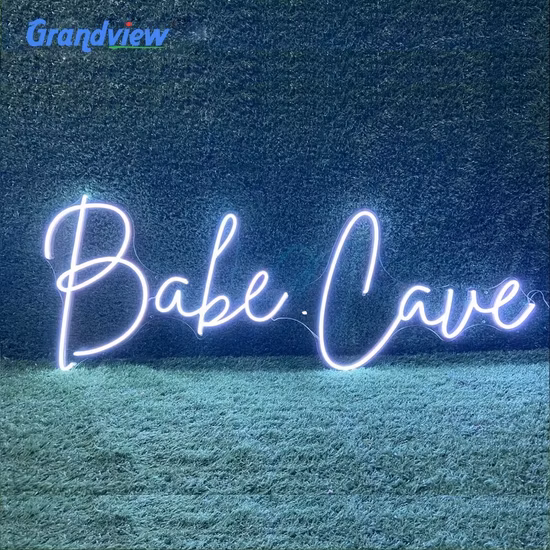 China Manufactured Custom Made LED Light Wall Mounted Rotating Signs
