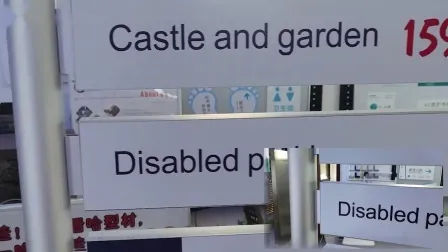 Acrylic Square LED Light Box Illuminated Outdoor Sign Wall Mounted