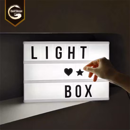 Acrylic Square LED Light Box Illuminated Outdoor Sign Wall Mounted