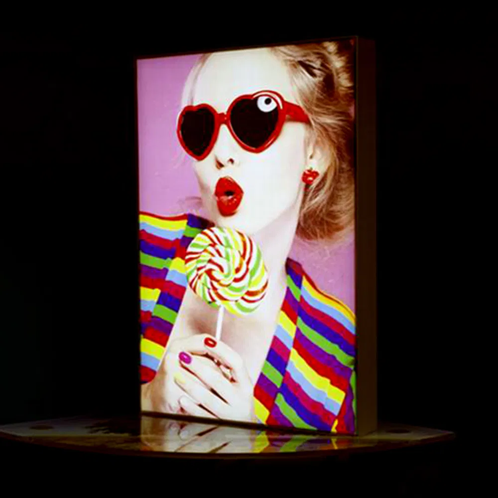 Aluminum Frame LED Billboard Advertising Light Box Custom Outdoor Signs