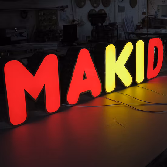 Custom Advertising Outdoor Used 12V LED Channel Letter