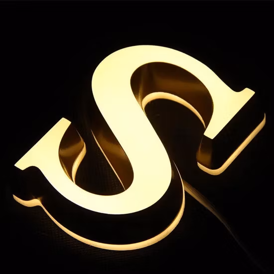 Outdoor Waterproof Custom Logo LED Channel Letters