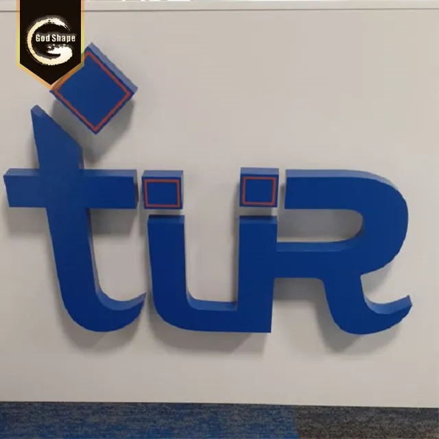 Outdoor or Indoor 3D Custom Metal Stainless Steel Halo Lit Letter Illuminated LED Backlit Logo Sign